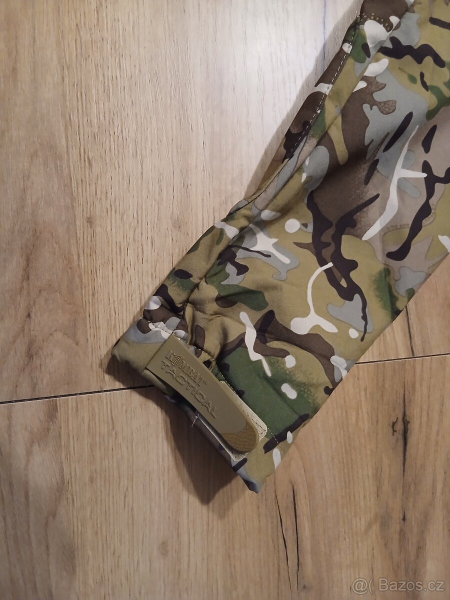 Maskáčová softshellová bunda dětská nová - 13