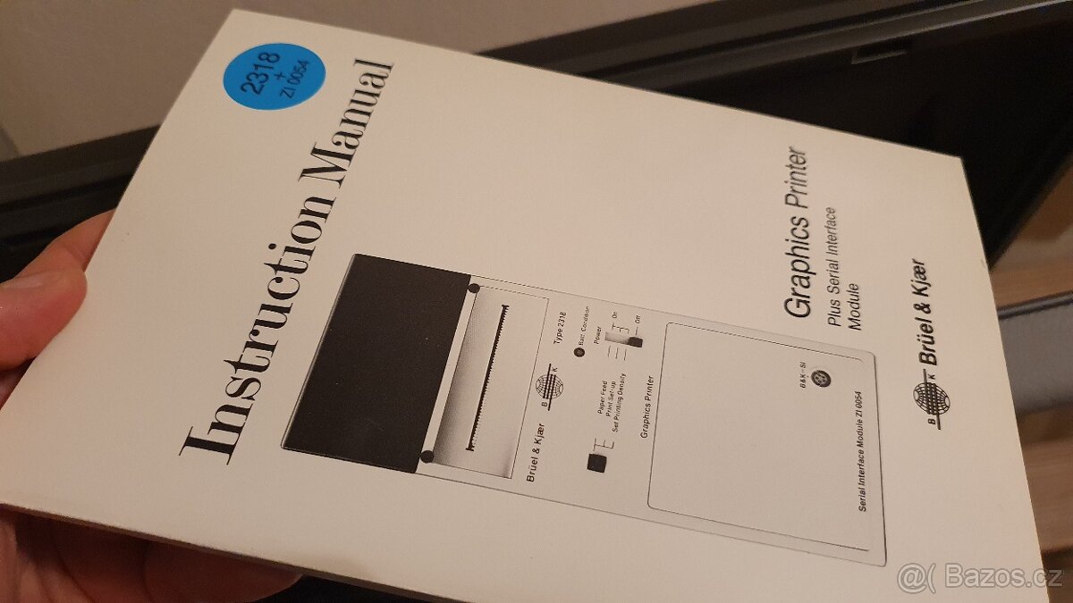 Bruel Kjaer měřící technika a tiskárna - 13