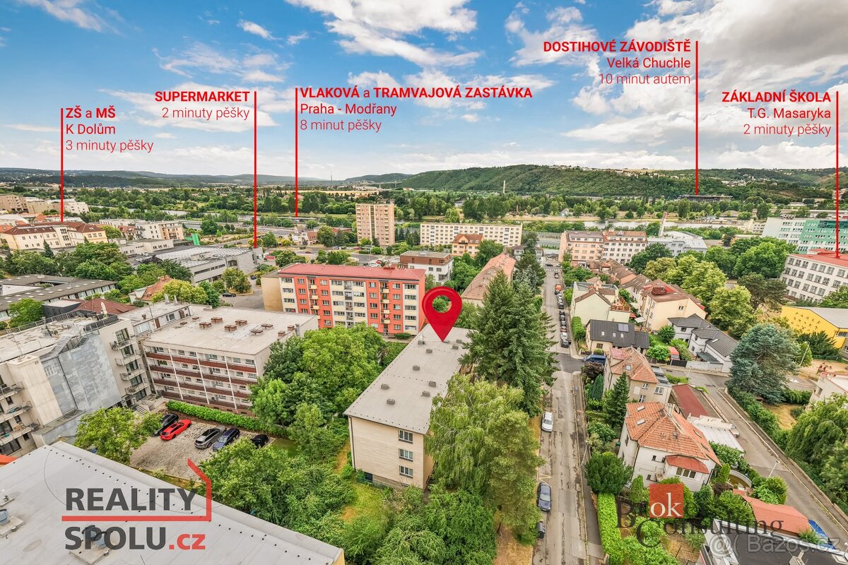 Prodej, byty/2+1, 53.5 m2, Klostermannova 1795/14, Modřany, - 13