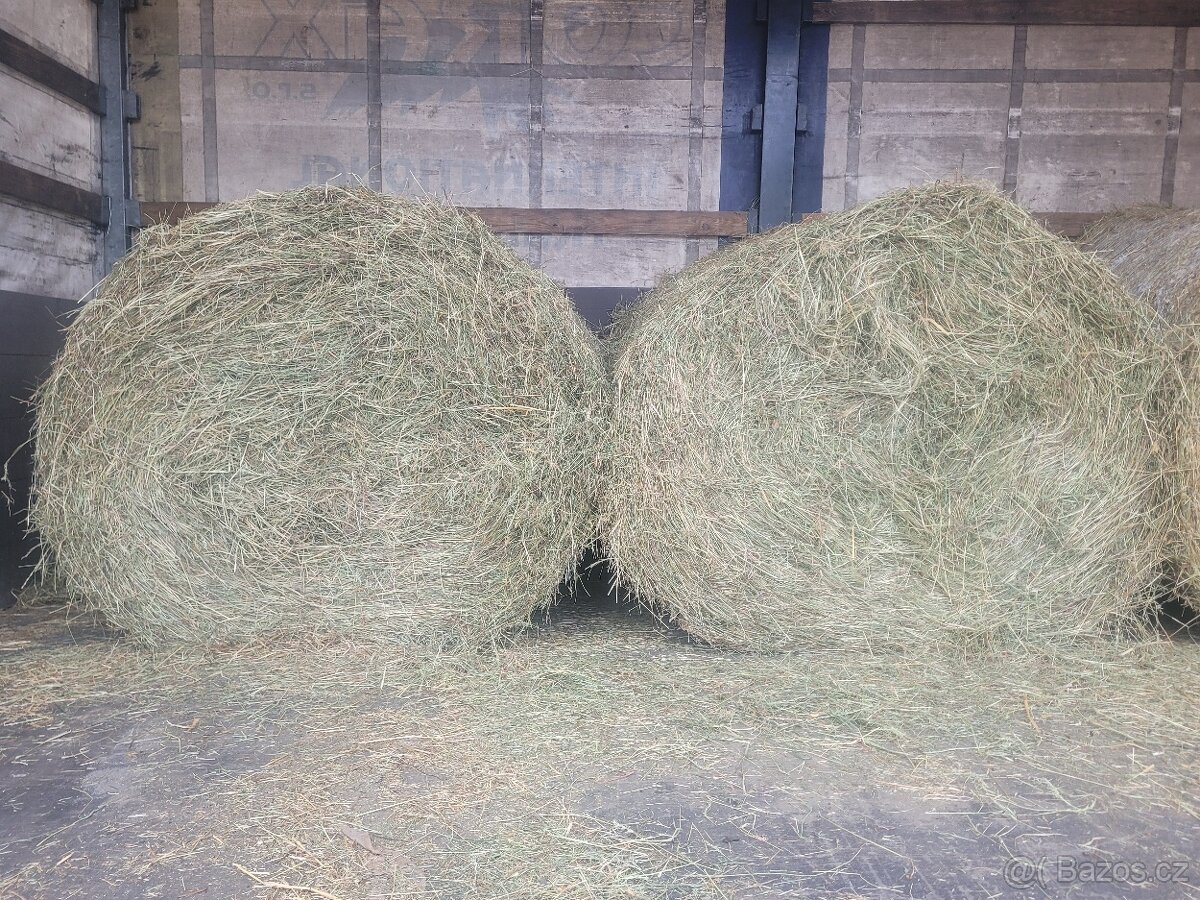 Seno kulaté balíky ze Šumavy - 13
