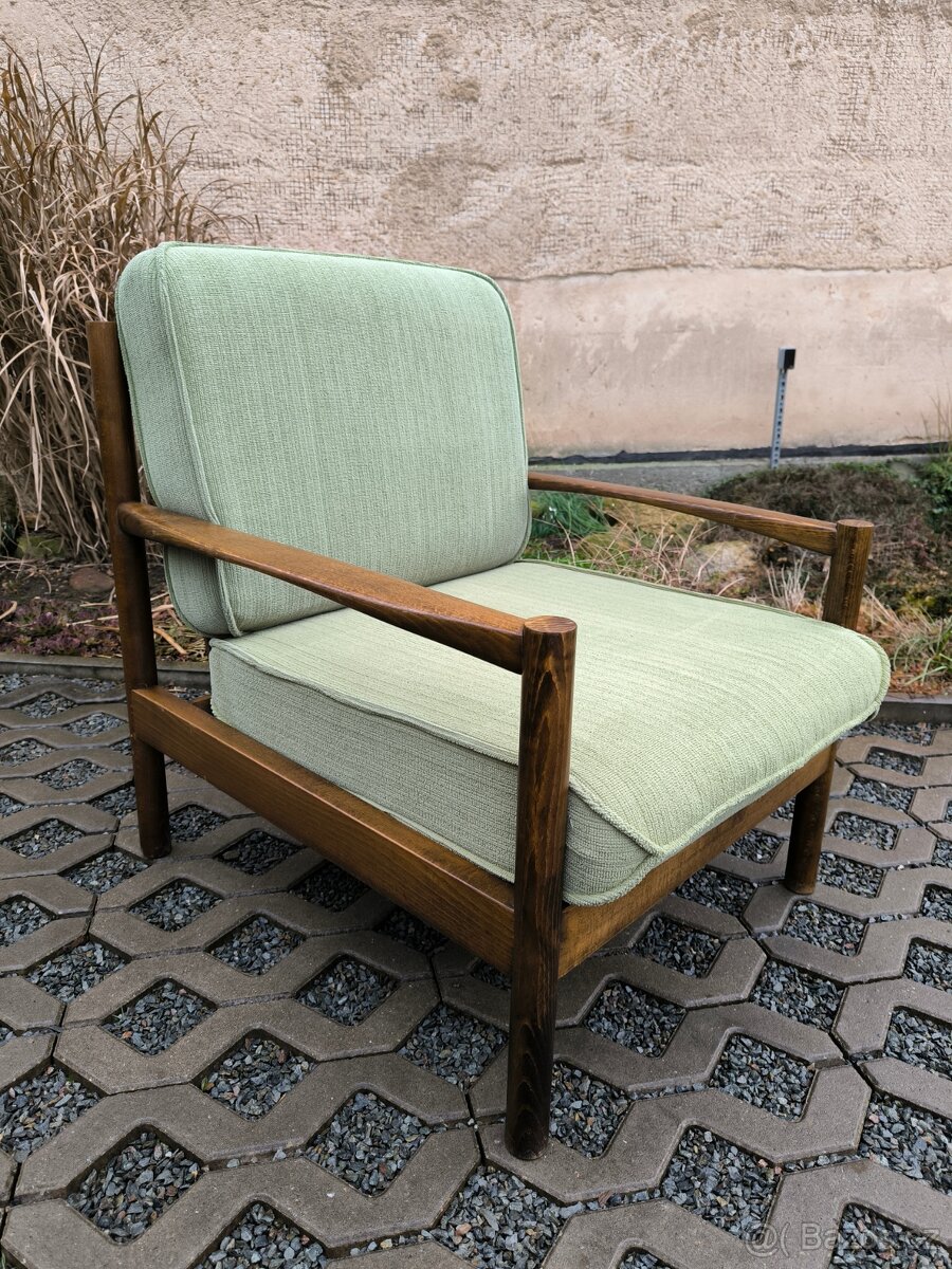 Retro párová křesla TON - Brusel 60. léta - 13