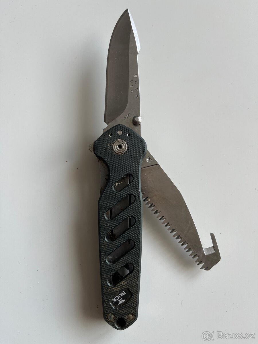 Srnčí parůžky / nůž BUCK -USA - 13