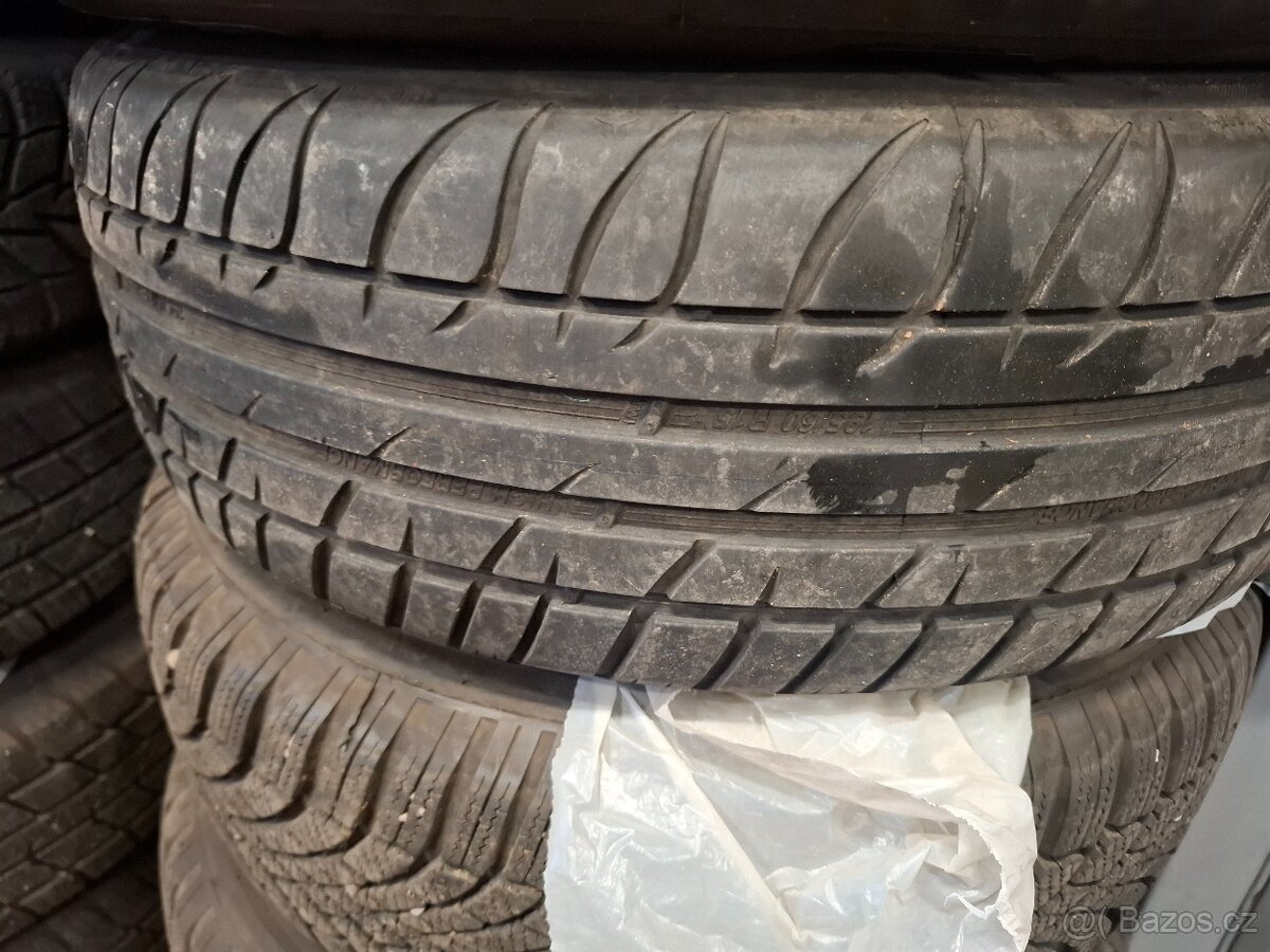 Prodám pěkné alu disky 4x108 195/60 R15, ET 52.5 - 13