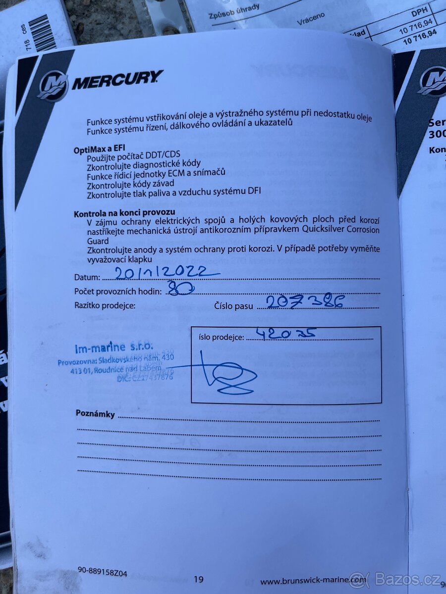 Mercury marine F9,9M - 13