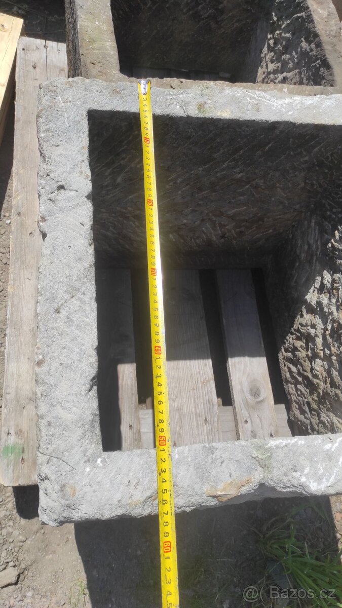 Starý kamenný komín, pískovcový komín - 13
