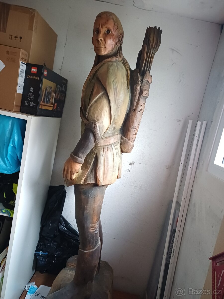 Dřevořezba dřevěná socha - 13