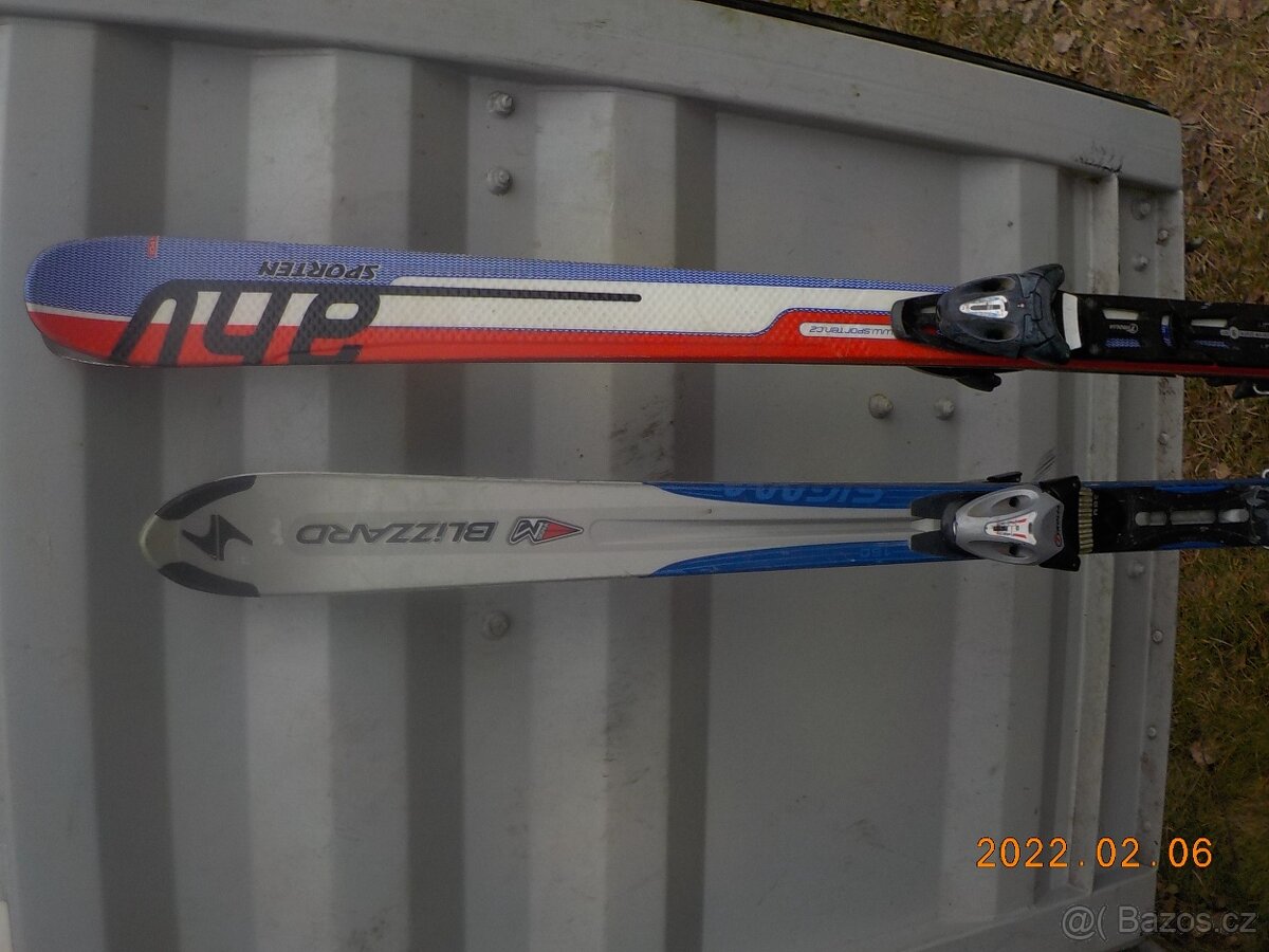 Carving.lyže 142,148,150,158,163,168+boty+hole - 13