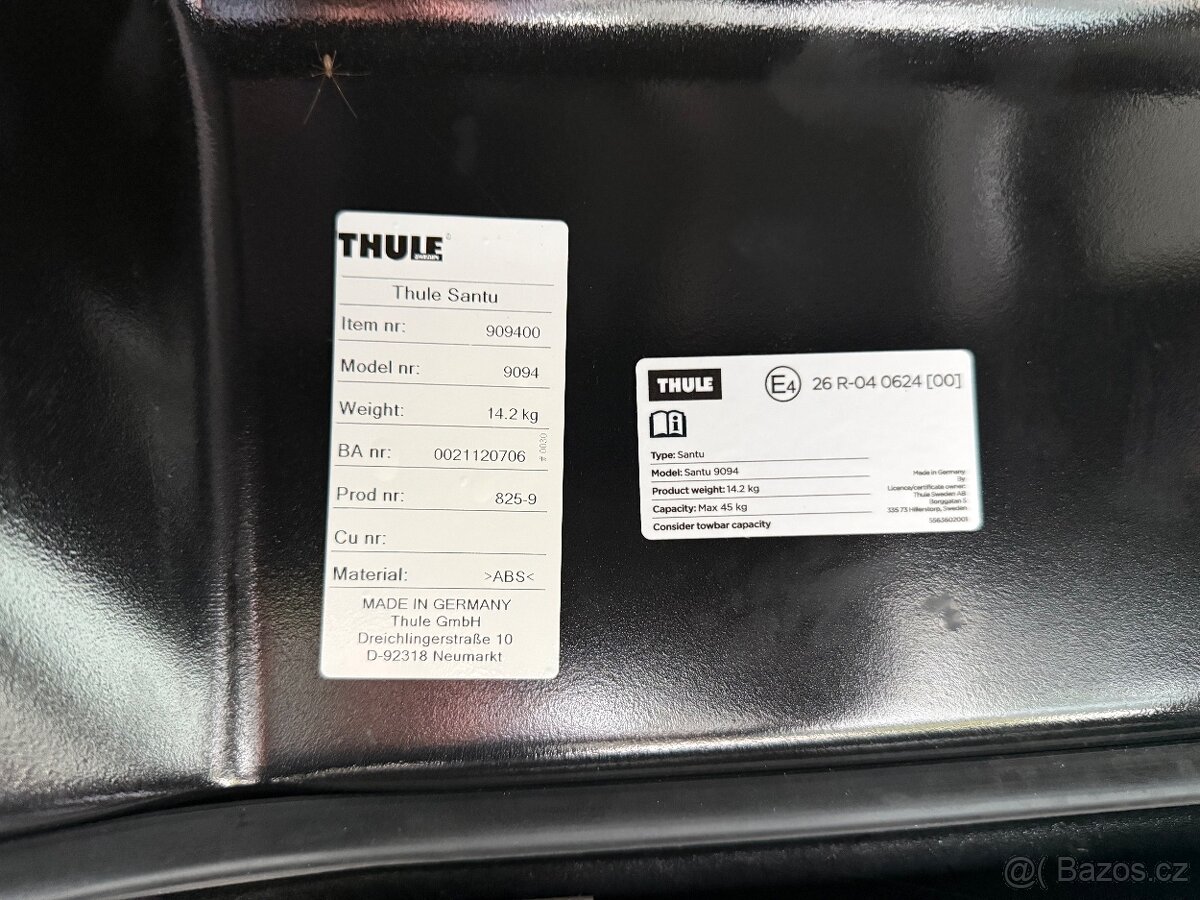 Thule sada: EasyFold XT 3 + Box Thule SantuV ZÁRUCE - 13