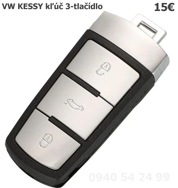 Obal autokľúča SEAT VW ŠKODA - 13