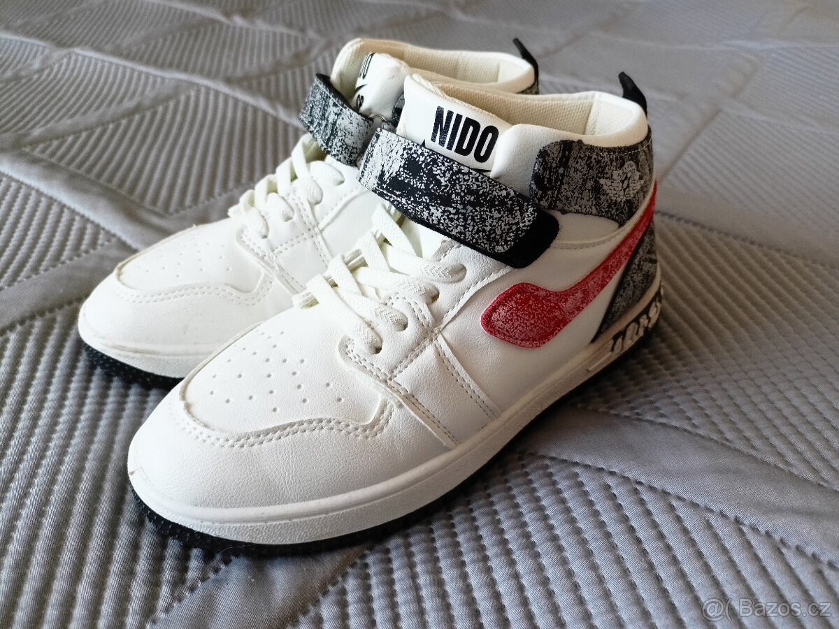 Nové dětské kotníkové tenisky, vel.34 - 13