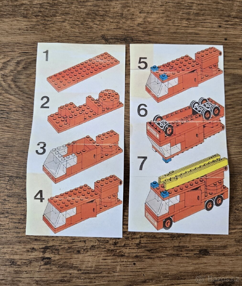 Lego 658 Fire Engine, r. 1974 - 13