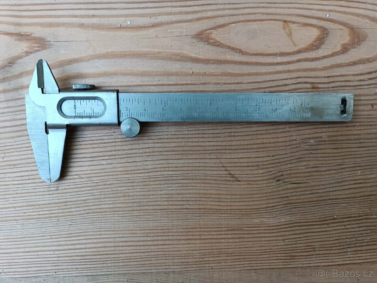 retro kovová posuvná měřítka ( šuplera) - 13