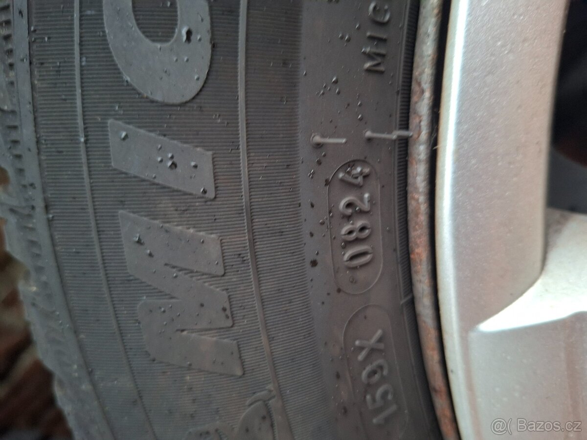 Plech disky Octavia 5x112 zimní pneu - 13