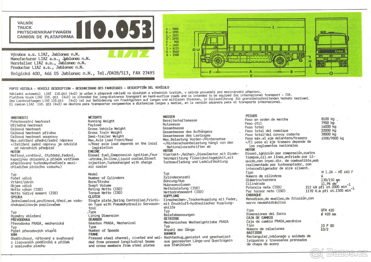 Prospekty Liaz 2 - 13