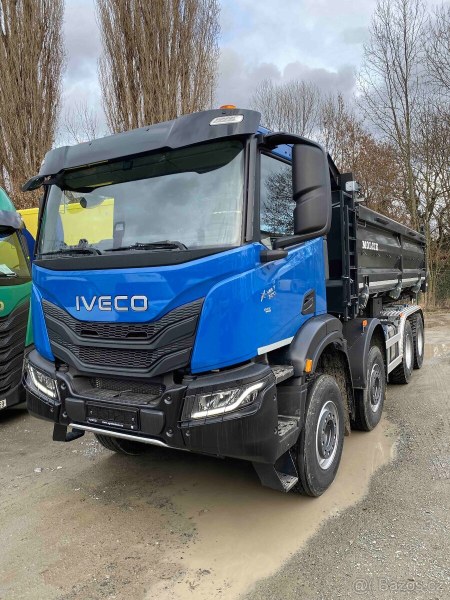 Iveco X-WAY 8x4 a sklápěč S3 + Intardér - 13