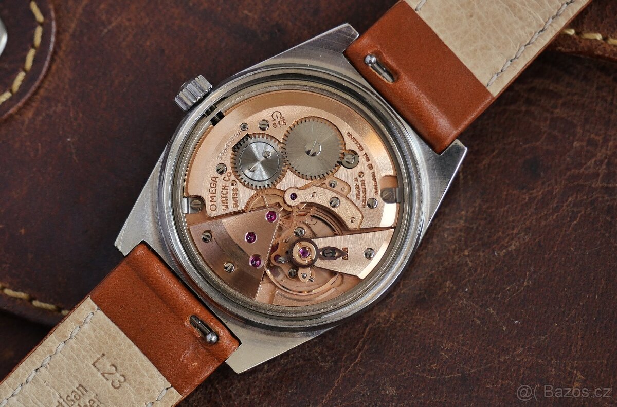 OMEGA Geneve 1360049 modrošedé - 13