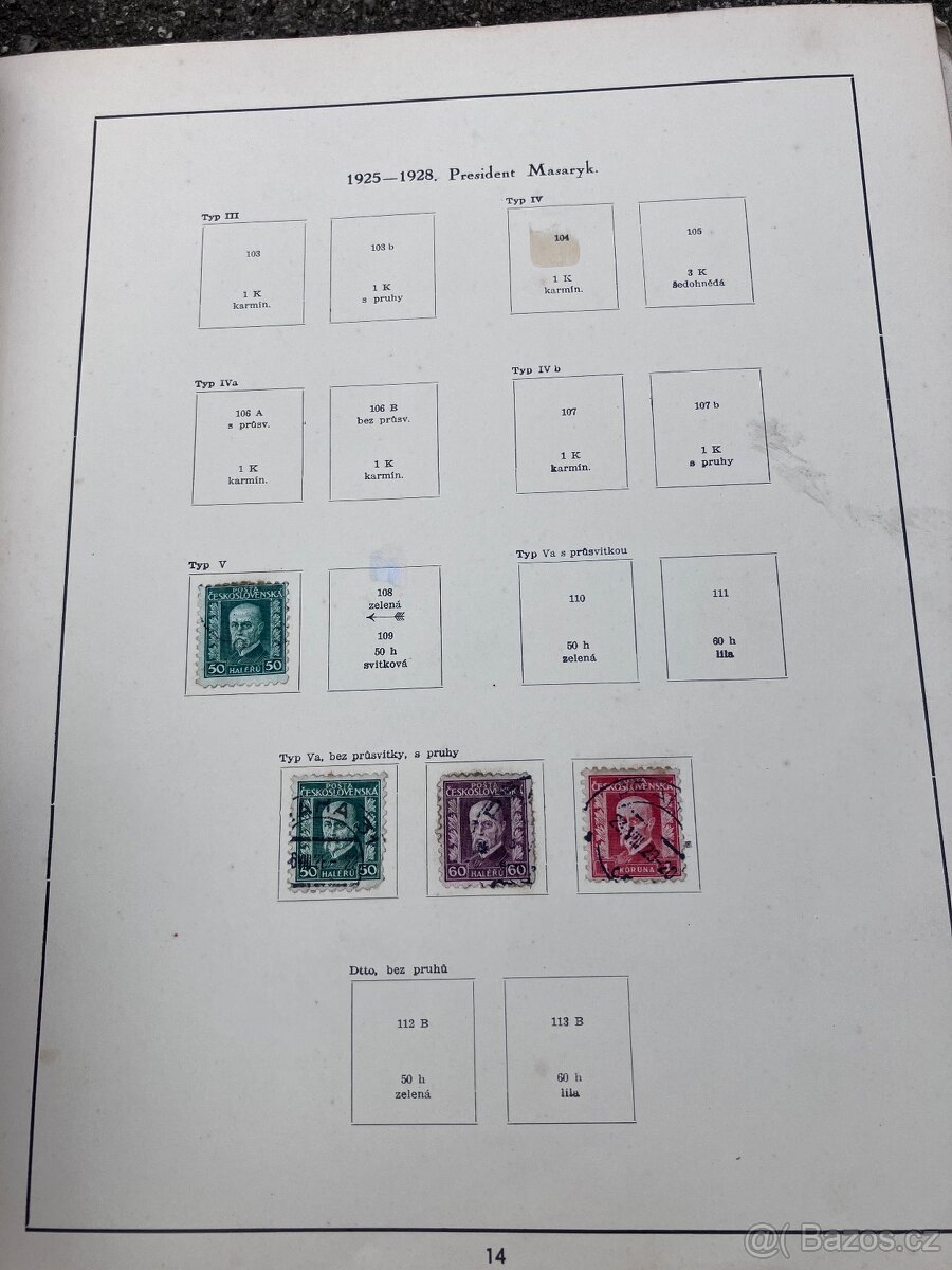 Sbírka poštovních známek. - 13