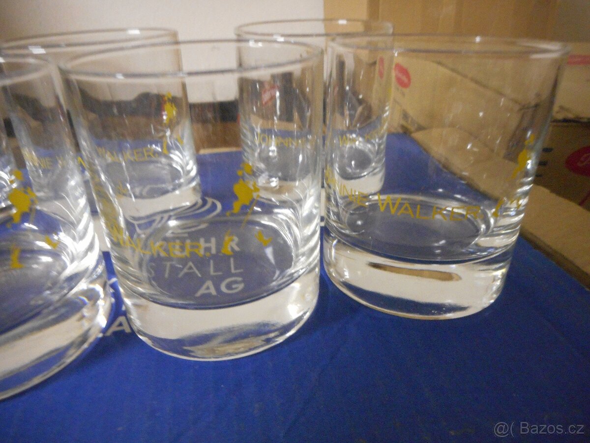 Sklo panáky Johnnie Walker - 13