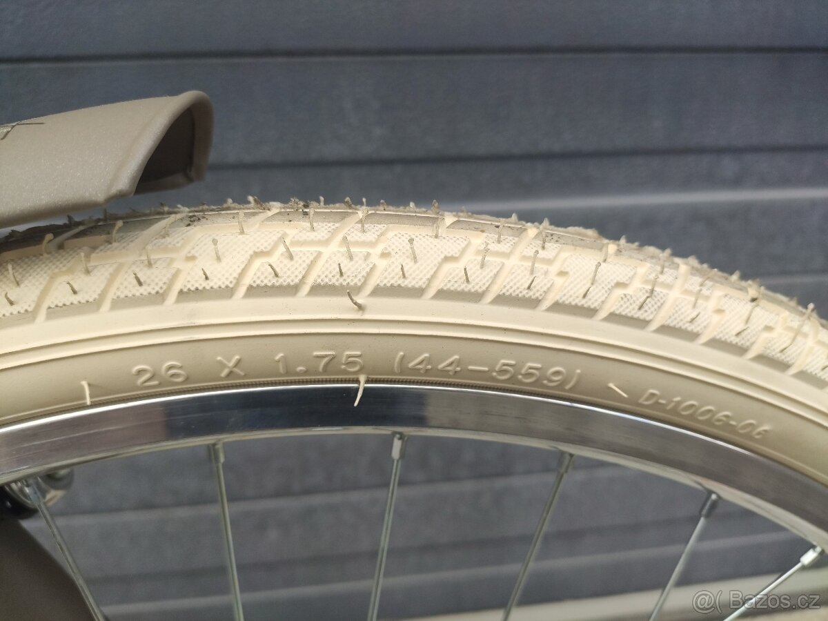 Nové dámské městské kolo Romet Sonata Eco 26" Champagne 17 - 13