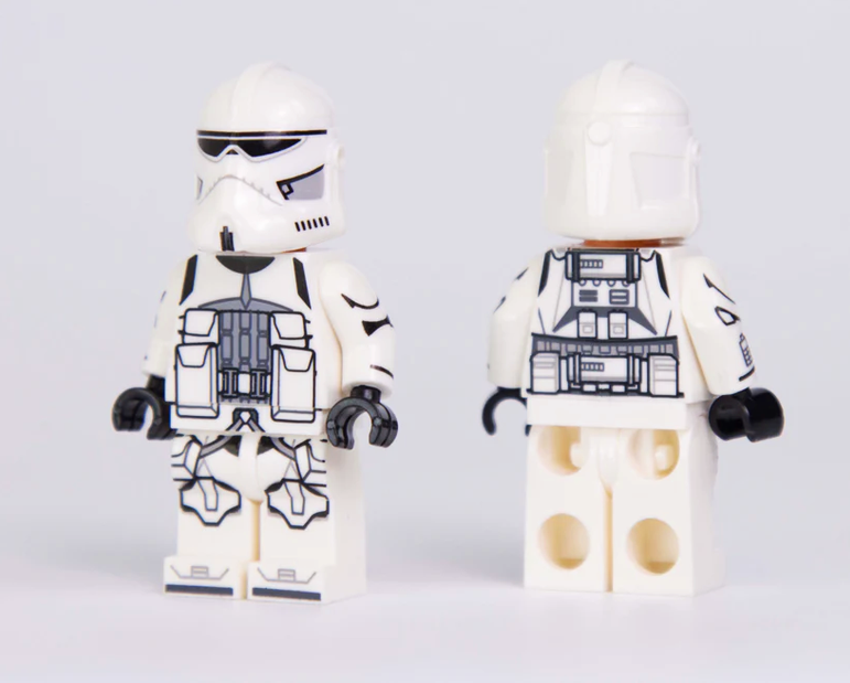Custom LEGO Star Wars minifigurky Clone Trooper - 13