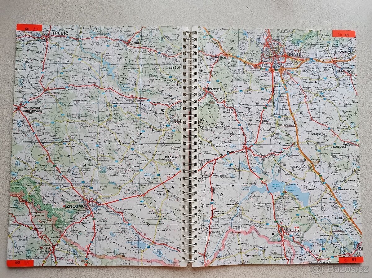 Mapy a autoatlasy staršího data. Něco i nové. - 13