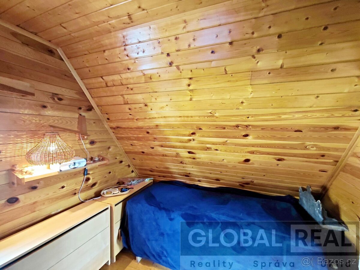 Prodej rekreační chaty po částečné rekonstrukci - u rybníka - 13