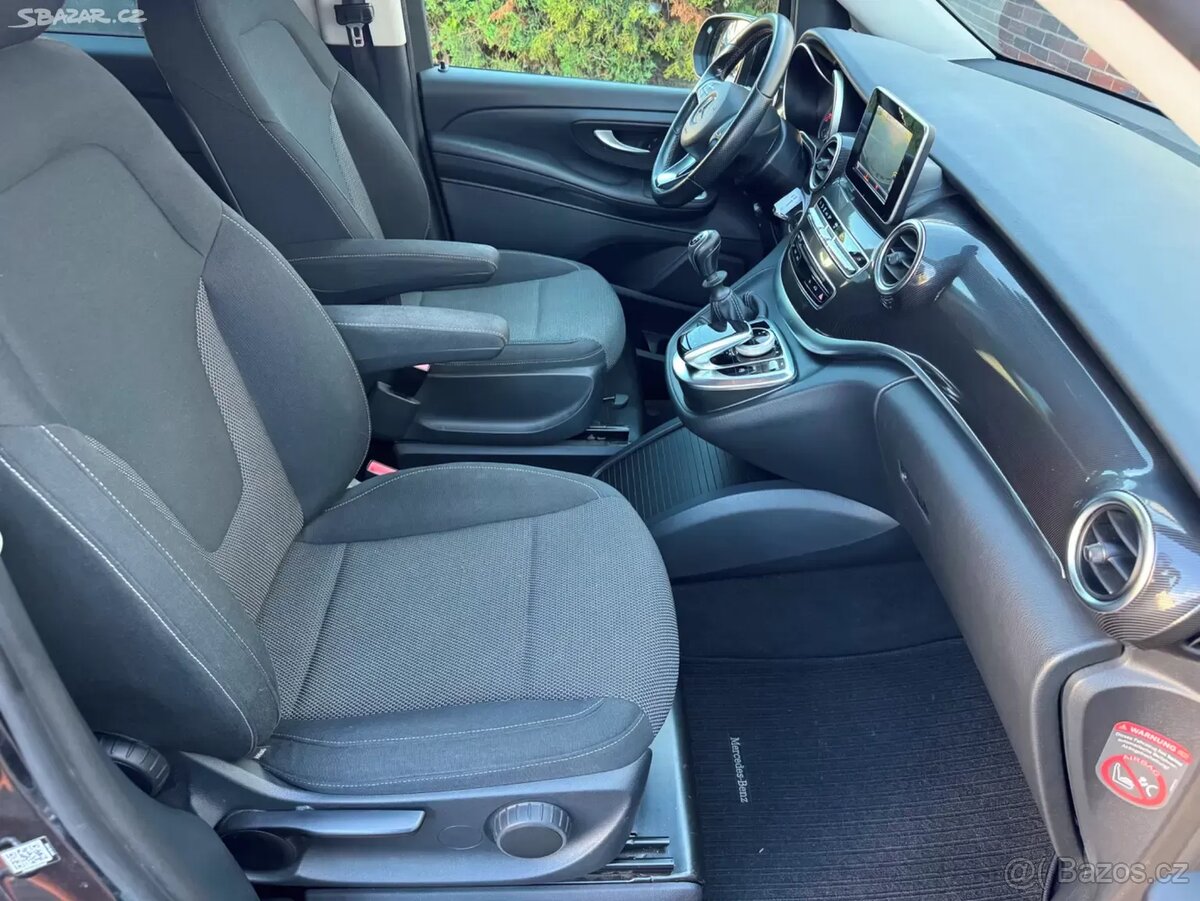 Mercedes V200 XL 2.2CDI,8.míst,kamera,serviska,2016 - 13