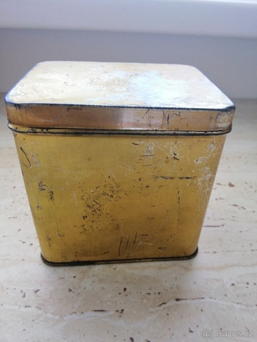 Staré plechové krabičky - 13