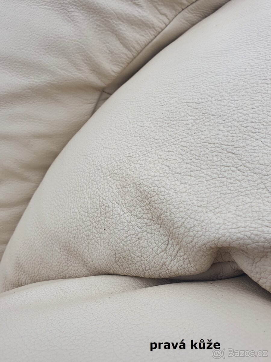 luxusní KOŽENÁ sedačka – DOPRAVA - 13