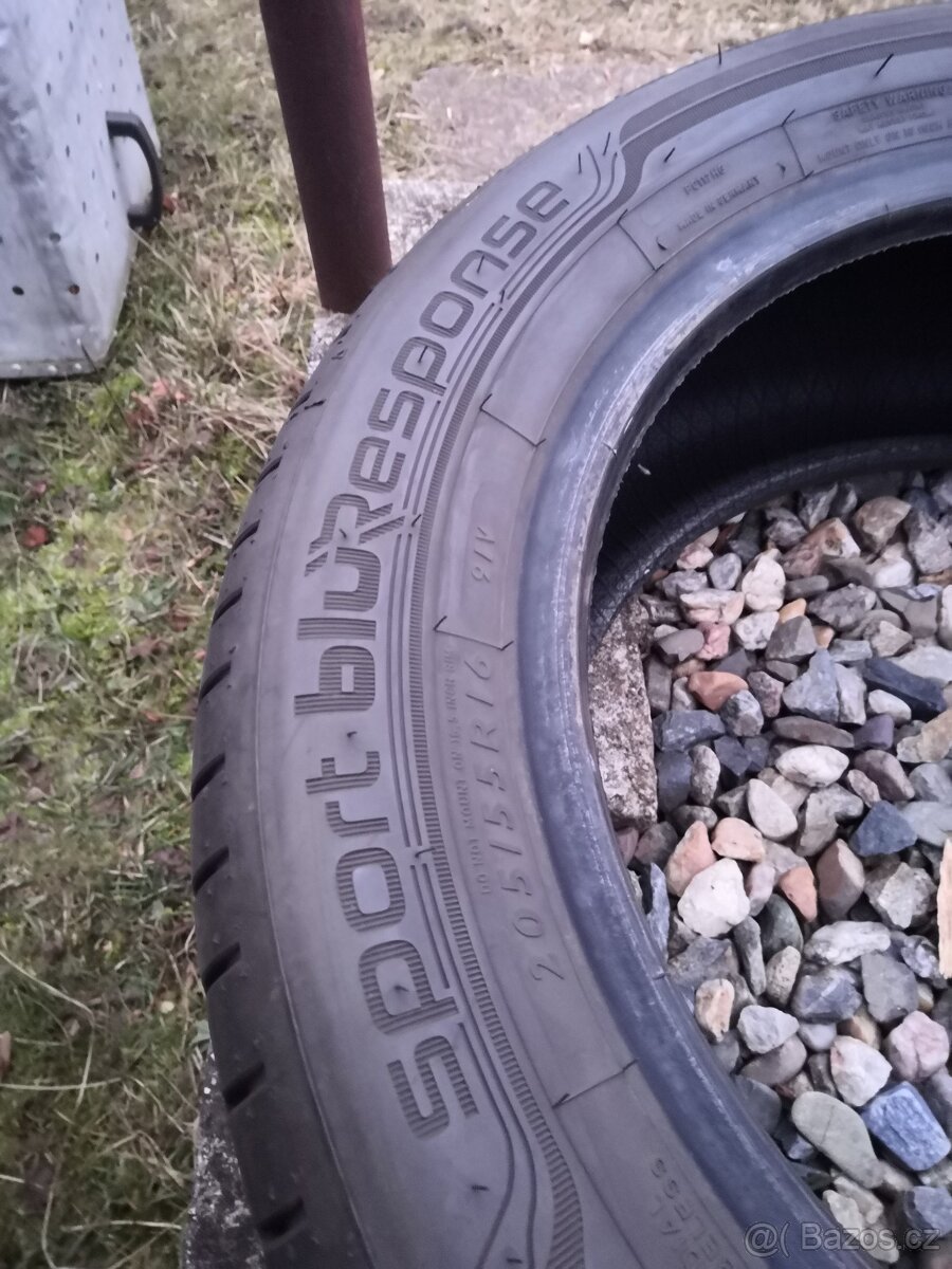 205/55 R16 91V Letní sada DUNLOP a TOMKET - 13