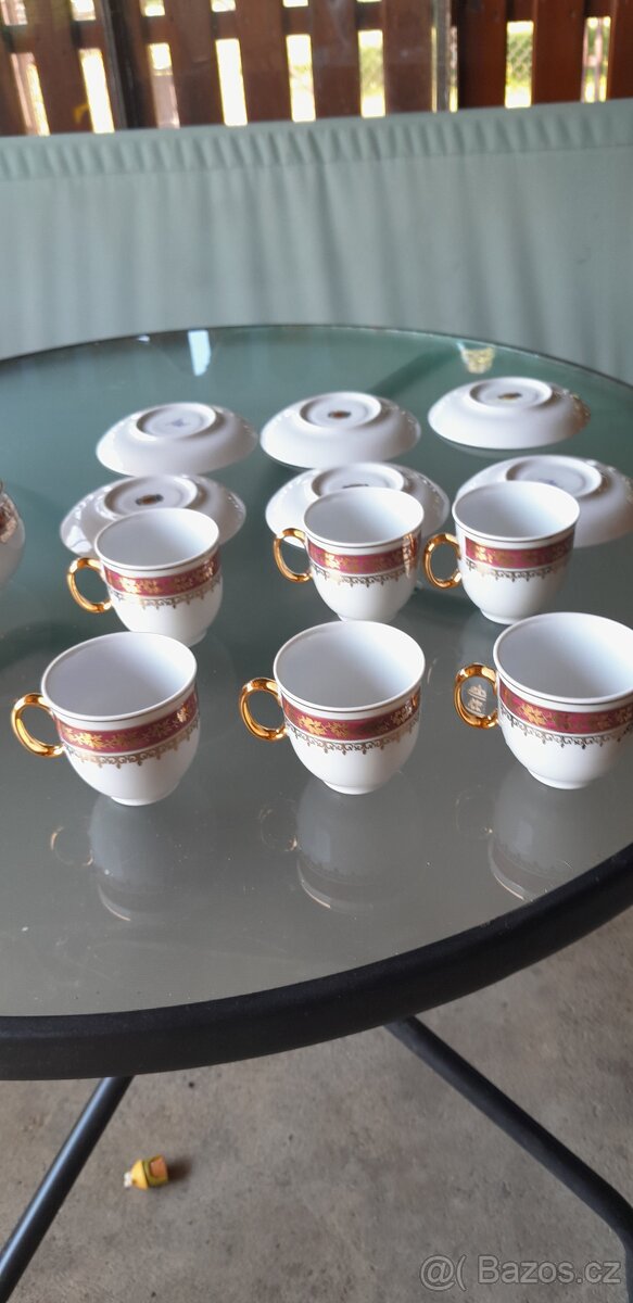 Porcelánový kávový set - 13