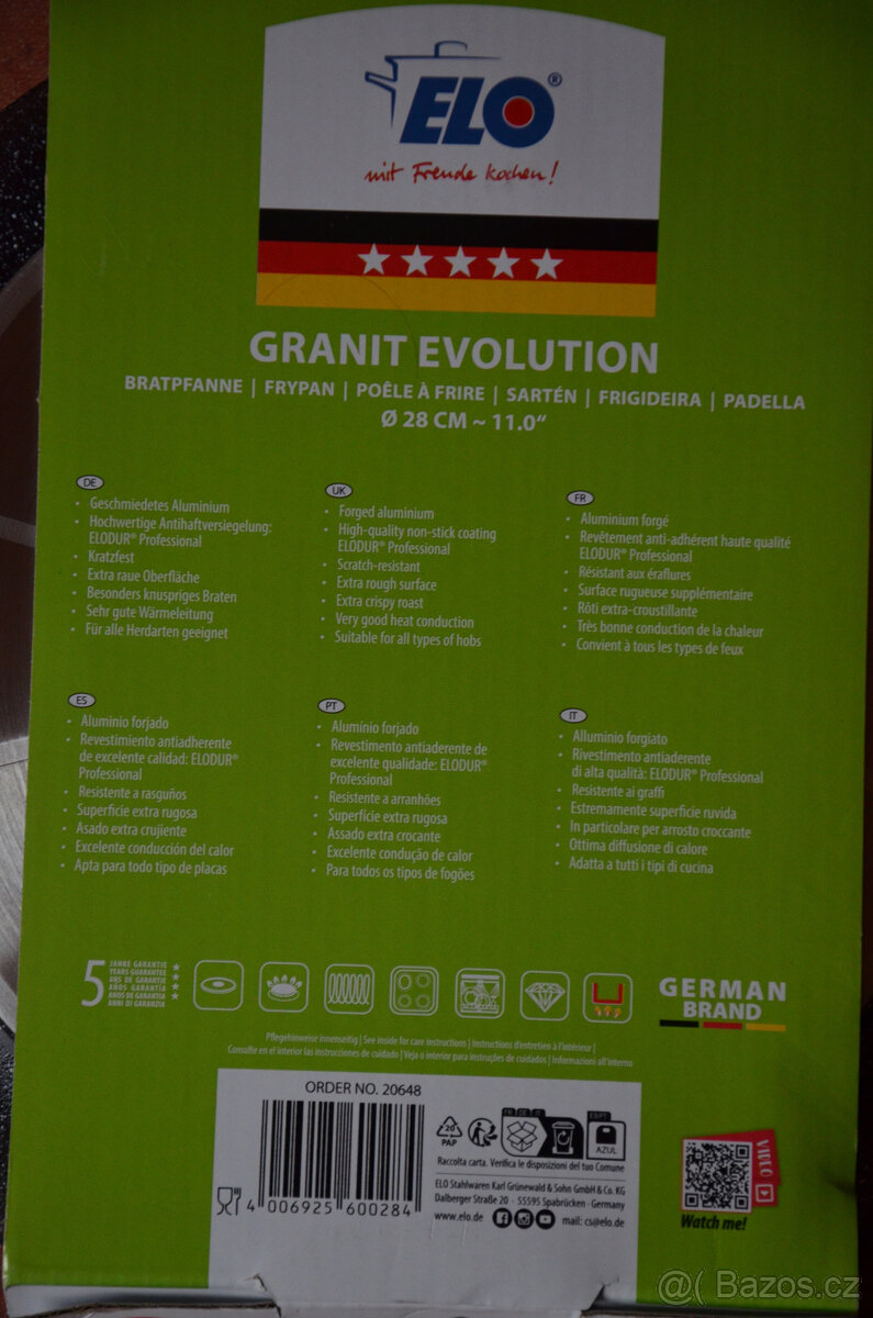 Pánev ELO Granit Evolution 28 cm - 13