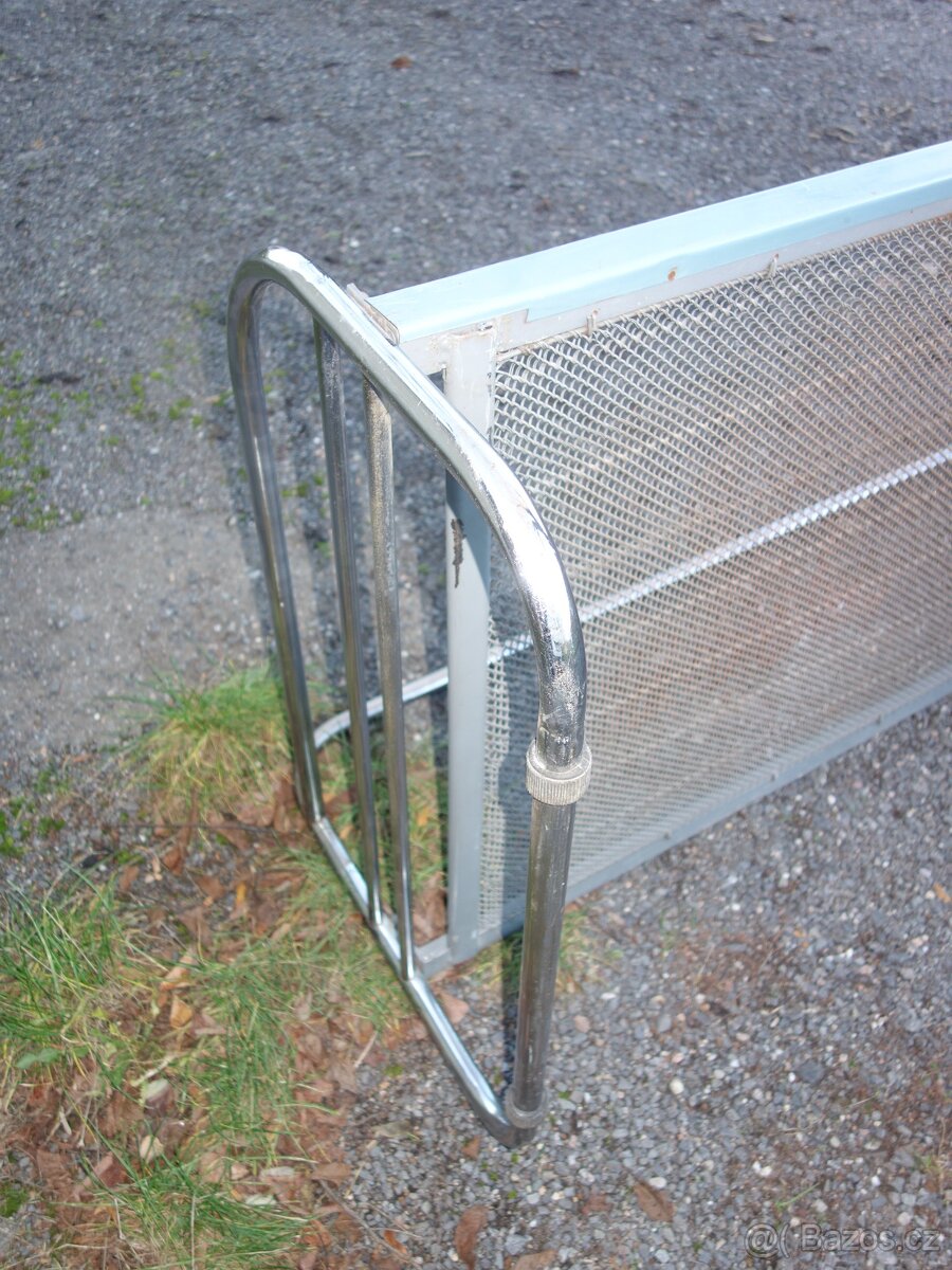 Chromovaný gauč, velmi dobrý stav - 13