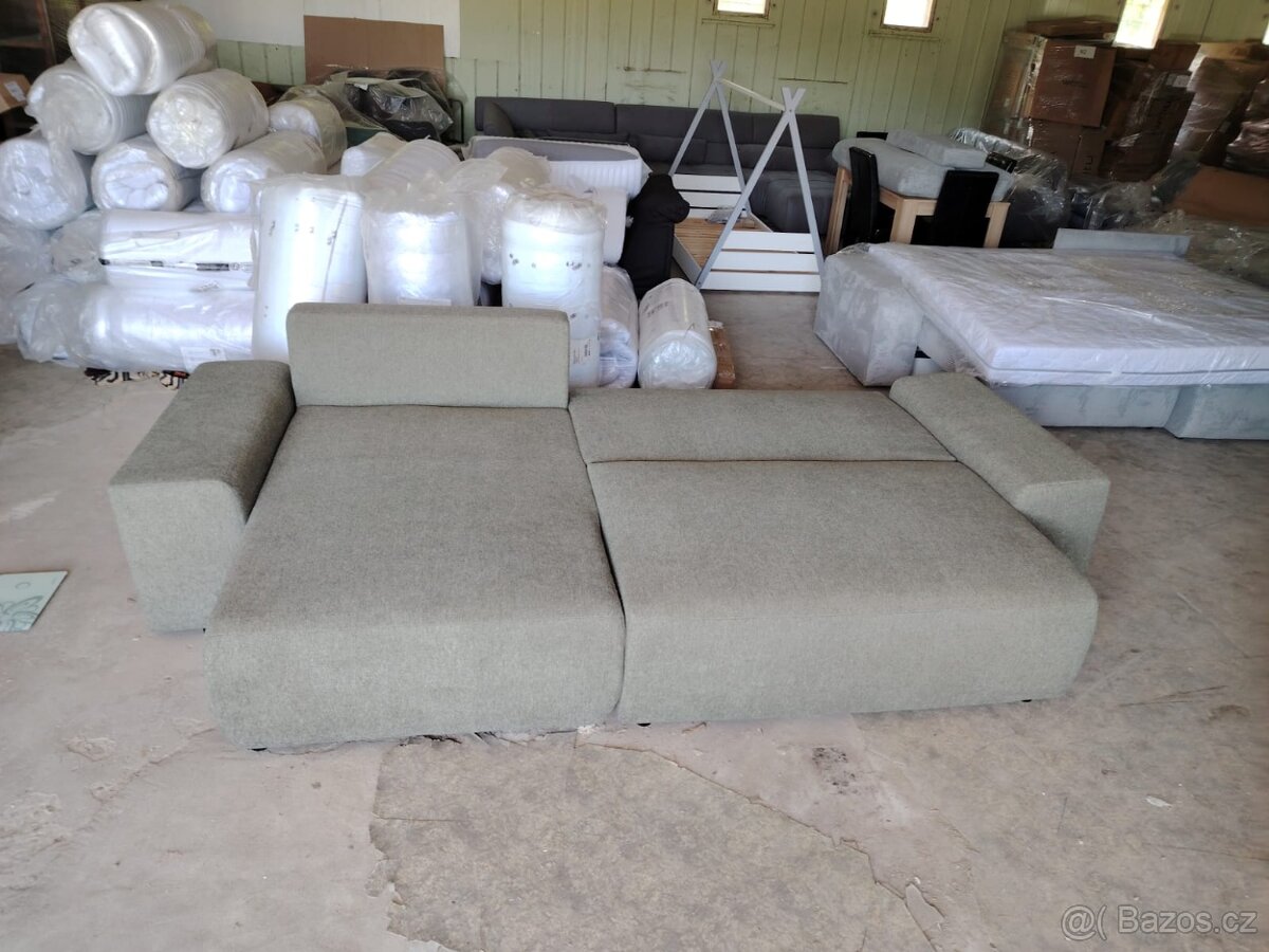 Nová rozkládací sedačka s úložným prostorem - 13