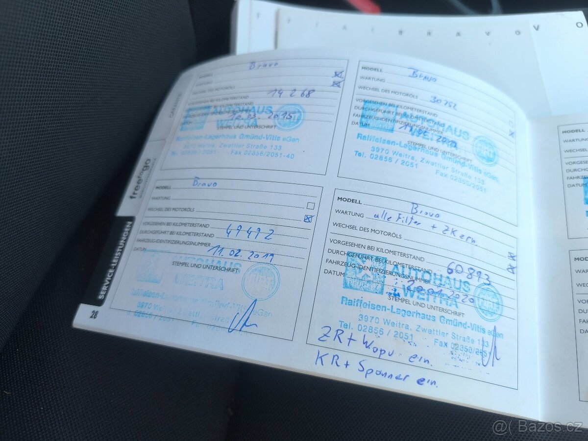 Fiat Bravo, KRÁSNÉ,110KM,SERVISKA,1MAJITEL - 13