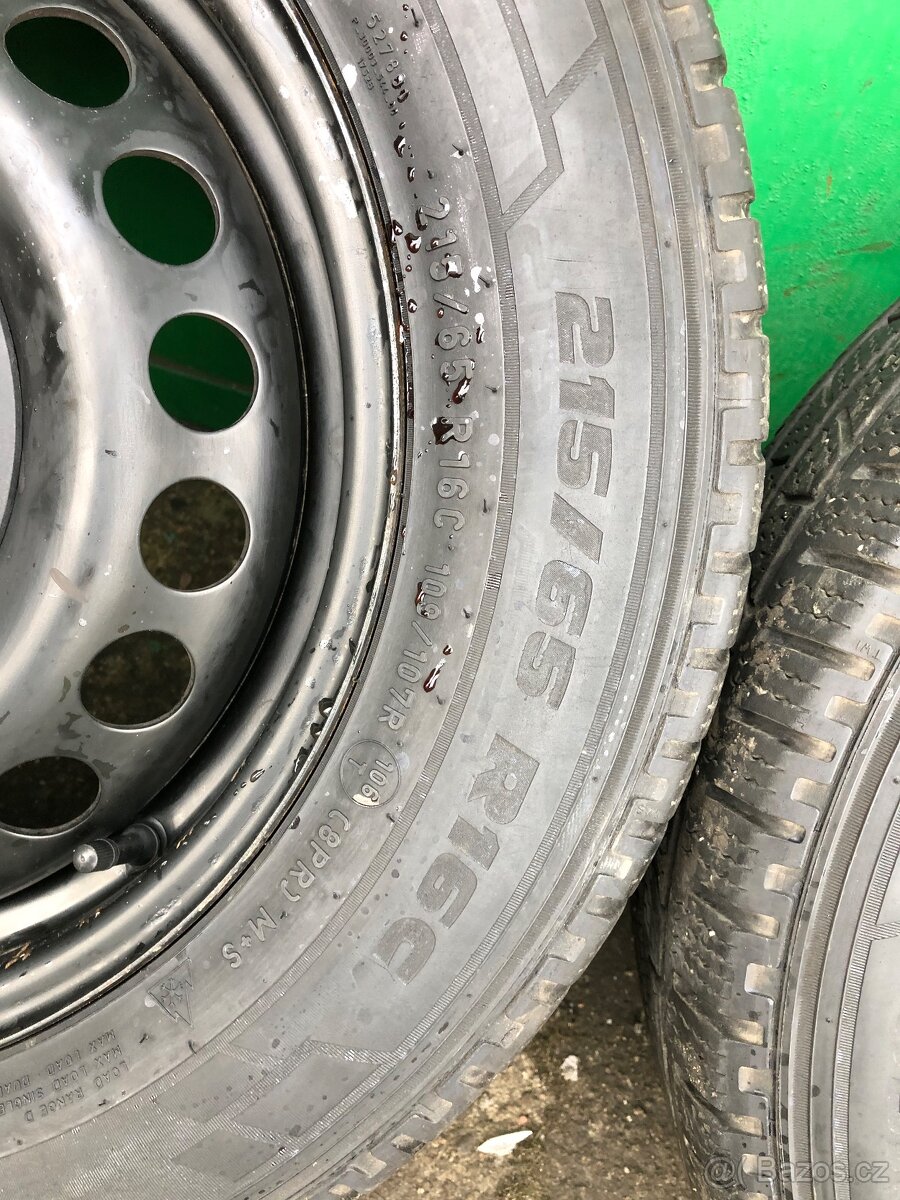 VW Multivan T5-Zimní sada 5x120 R16 215/65/16C - 13