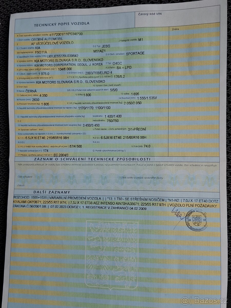 KIA SPORTAGE 2.0 - 13