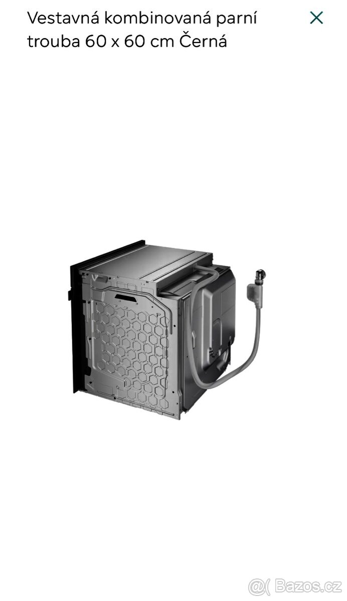 Nová parní trouba SIEMENS STUDIO HS958GDD1 s připojen vody - 13