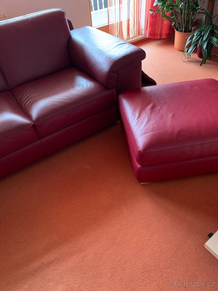 luxusní kožená sedačka zn. Natuzzi - 13