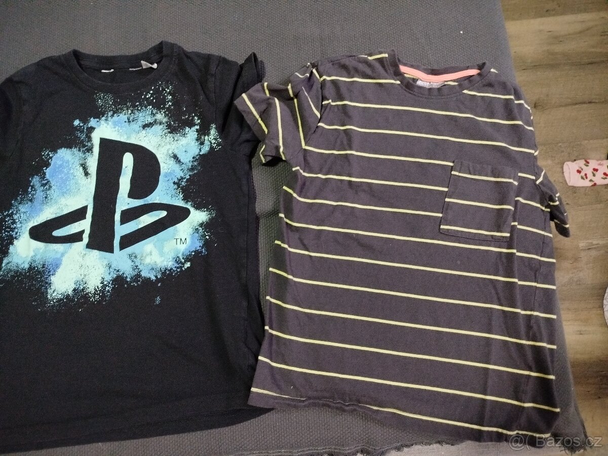 Kraťasy, trička HaM, Tesco vel 9-10let - 13