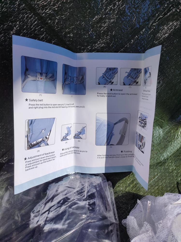 Nový sportovní kočárek (šedo-zelený) - 13