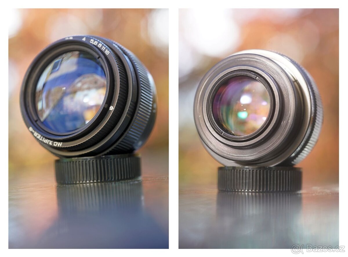 Servisovaný Jupiter 85mm f/2 M42 (Zenit, kopie Zeiss Sonnar) - 13