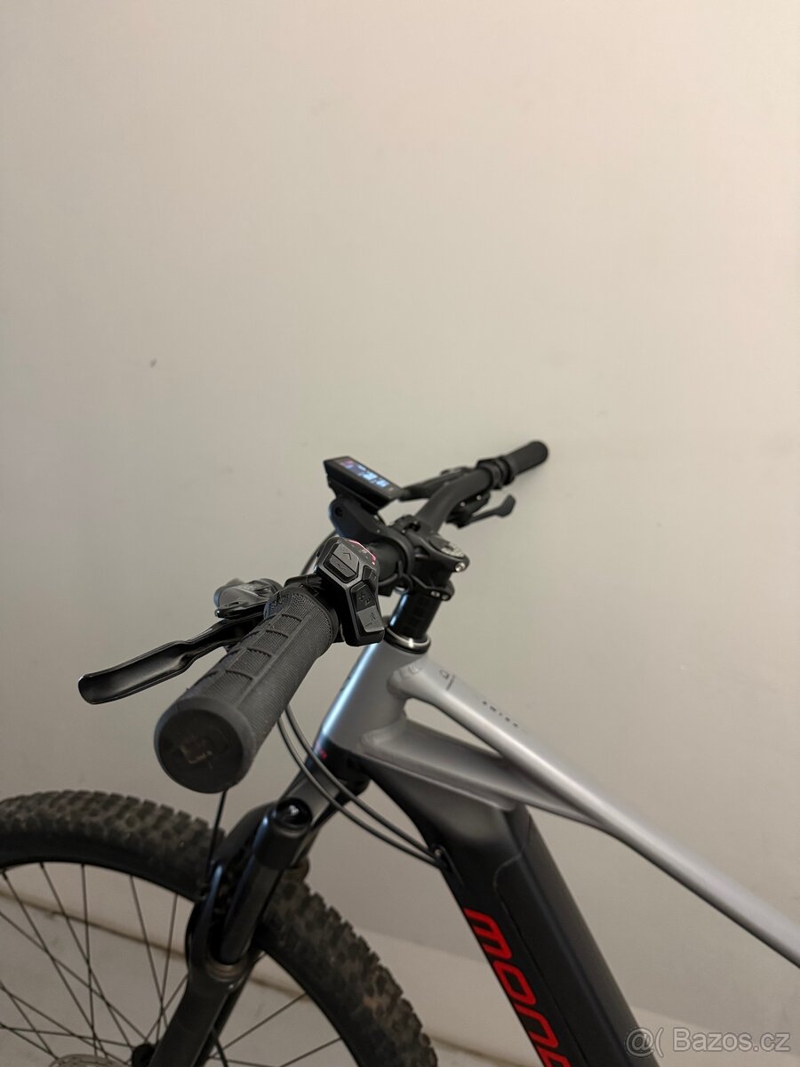 MONDRAKER Prime, black/nimbus grey/flame red - 13