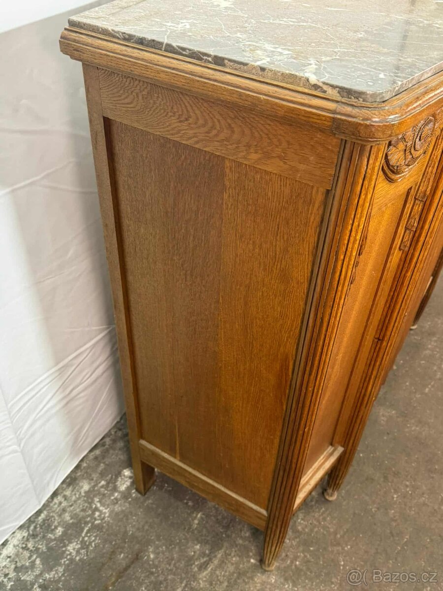 Art deco komoda s mramorem (134019) - 13