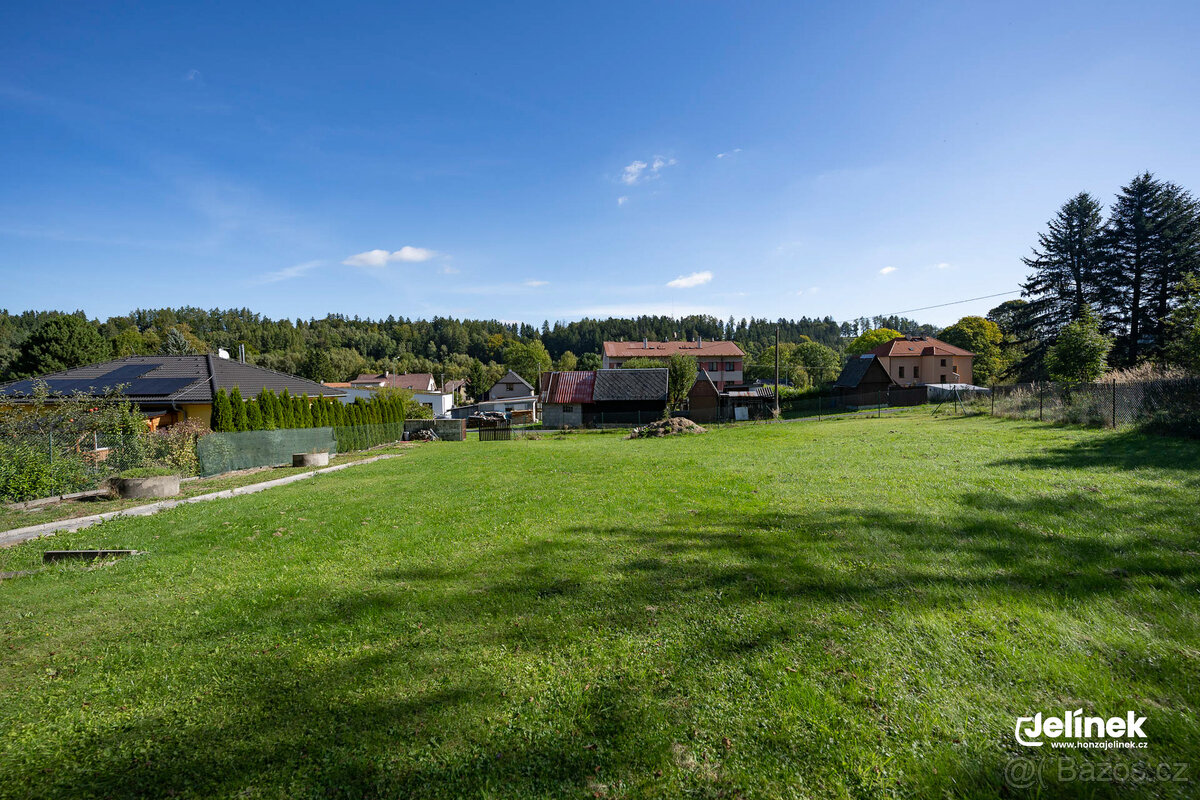 Stavební pozemek s chatkou – Jedlová u Poličky - 13
