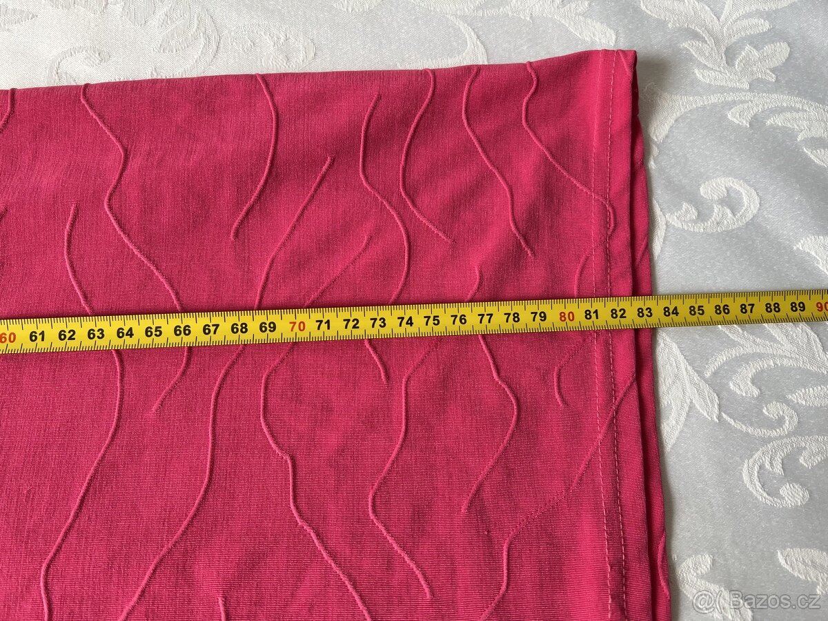 Azora - dáms. krásně růžové šaty – S/M? - 13