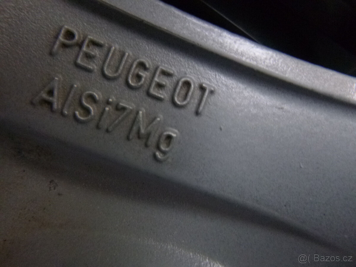 Letní alu sada originál Peugeot 3008 4x108 7,5Jx17 ET29 TPMS - 13