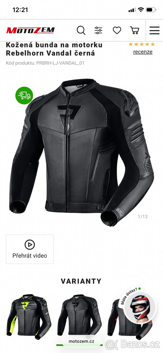 Bunda Rebelhorn, kalhoty Shima - 13