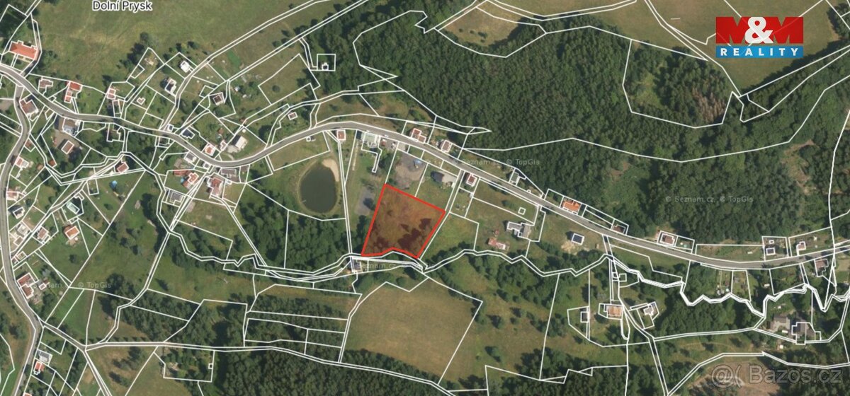 Prodej pozemku 4788 m², Prysk - 13