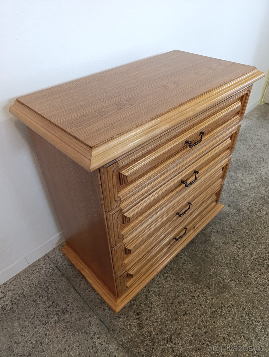 Rustikální komoda, masív, Nábytek s příběhem - 13